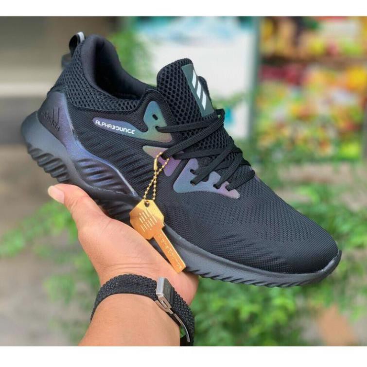 [RẺ NHẤT SHOPEE] Giày thể thao Adidas Alphabounce white black full box chất liệu 99% chính hãng