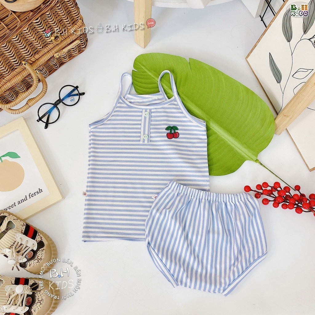 Sale !!Bộ 2 dây cho bé gáiHàng Minky Mom thun lạnh chính hãng