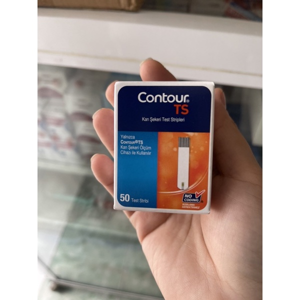 Que thử đuờng huyết Contour TS 50 que