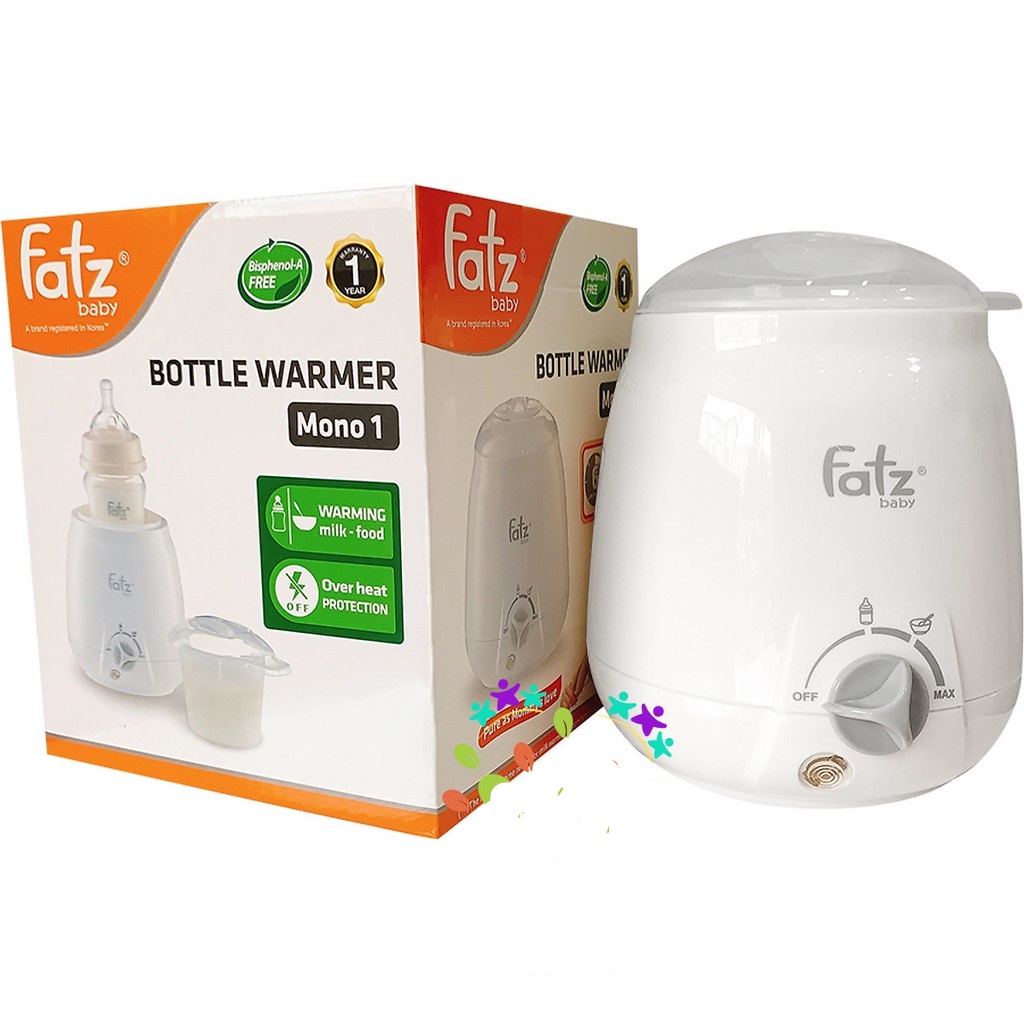 MÁY HÂM NÓNG SỮA VÀ THỨC ĂN 3 CHỨC NĂNG FATZ BABY MÁY HÂM SỮA MONO 1 - FB3003SL