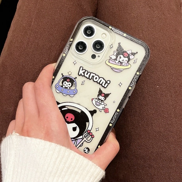 Casing Oppo A54 A15 A15S A53 A33 A52 A72 A92 A31 A7 A5S A12 A11K A3S A12E A16 A74 A9 A5 2020 A95 A73 A91 A83 A71 2018 A57 A39 A37 F9 F15 F11 F5 F5Youth F7 Pro F1s F3 Reno 3 4G 5G K3 Neo 9 Cute Kuromi Tpu Cartoon Clear Soft Phone Case HLE 31
