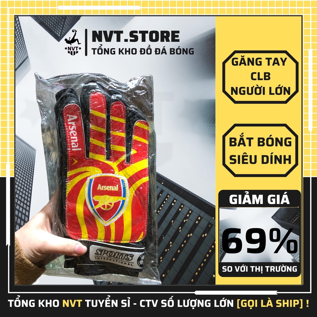 Bao găng tay bóng đá trẻ em chính hãng , bao gang tay bắt bóng thủ môn trẻ em không xương siêu dính - NVT.Store.vn