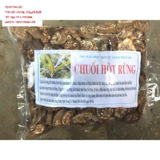 Chuối hột rừng khô thái lát 1kg loại 1