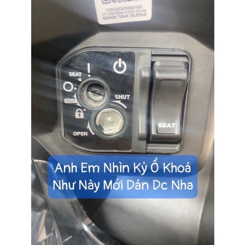 Dán Ổ Khoá Titan Winner X, Abl, Lead, Click…
