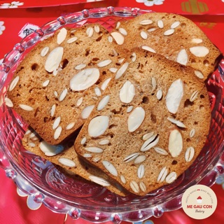 Biscotti nguyên cám không đường 300g