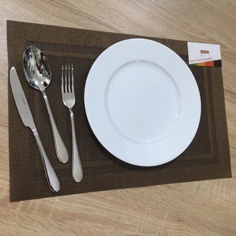 tấm lót bàn ăn cao cấp placemat đủ size hình chữ nhật