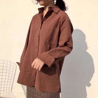 Sơ mi kaki thô oversize - ảnh tự chụp