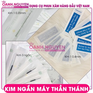Hộp 500 kim ngắn dùng cho máy thần thánh/pro