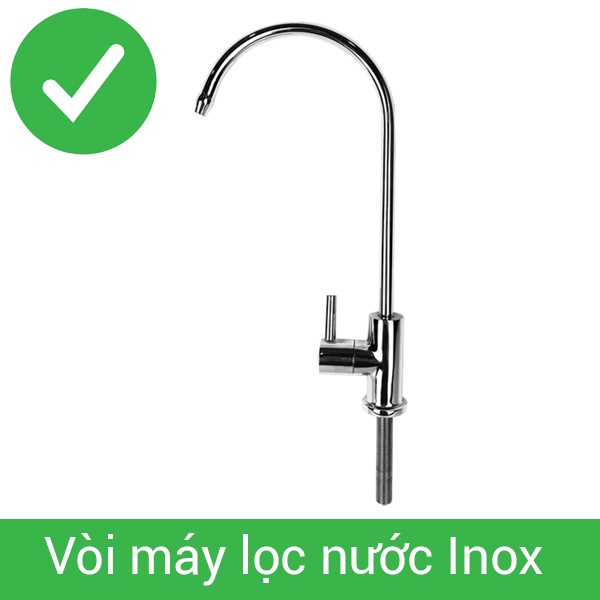Vòi máy lọc nước RO chất liệu INOX không gỉ