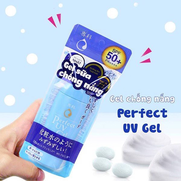 Gel sữa chống nắng Senka Perfect UV SPF 50+ PA++++ 80ml