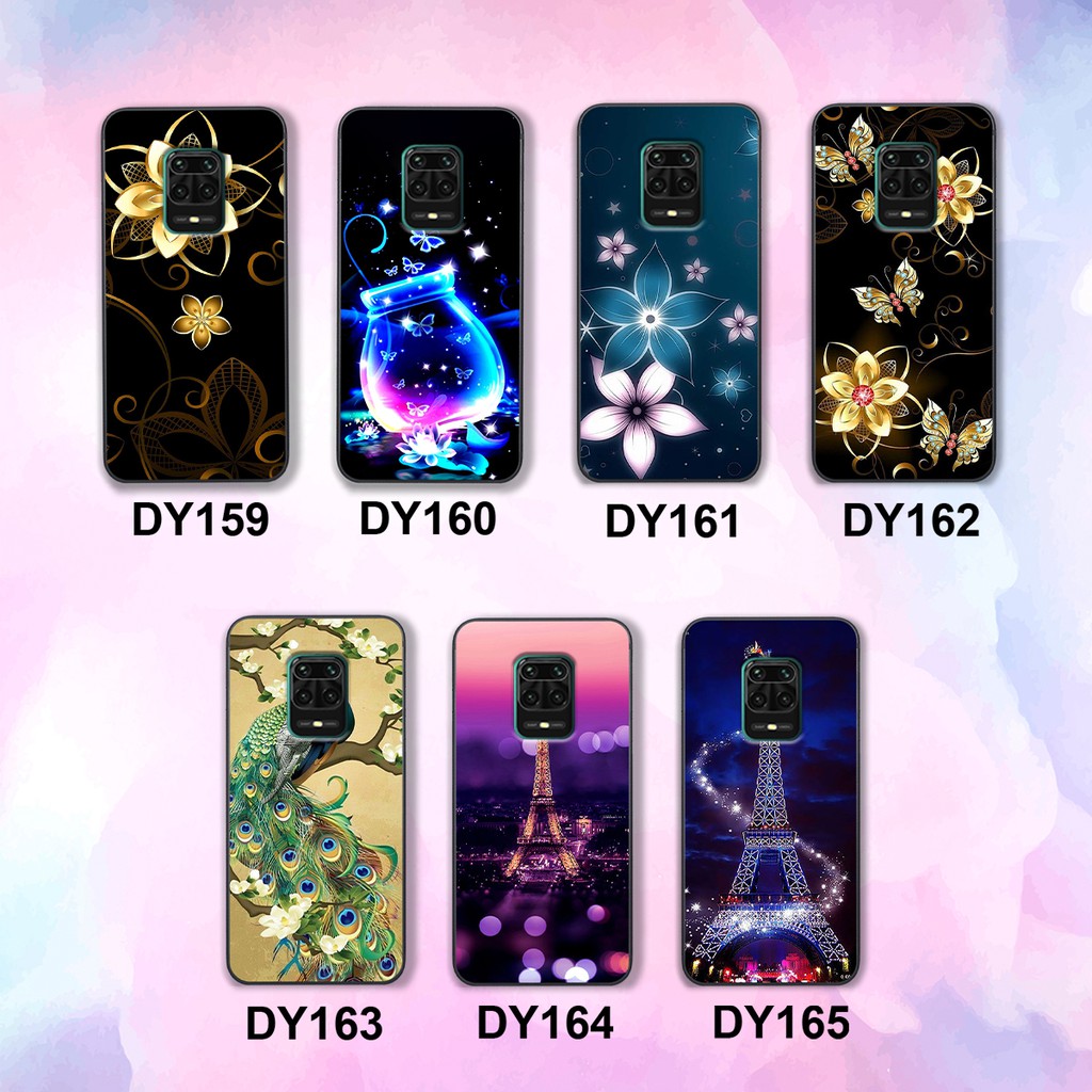 Ốp lưng điện thoại XIAOMI MI NOTE 9S - NOTE 9 PRO in hình hoa nghệ thuật - Doremistorevn