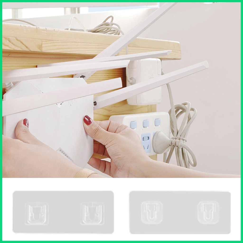 Móc Treo Đồ Dán Tường Hai Mặt Không Cần Khoan Tiện Dụng