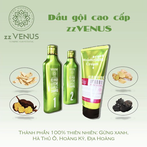 Combo Siêu Tiết Kiệm zzVENUS [Dưỡng mi zz VENUS + Set Gội Chăm Sóc Tóc Chuyên Sâu ]