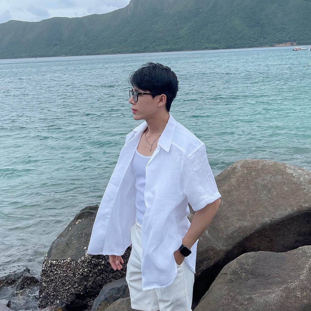 Áo SơMi Cổ Vest HN27 Siêu Hot Của CHUOTCONG OFFICIAL