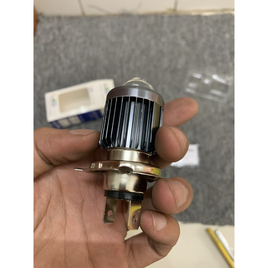 Bóng đèn pha led bi cầu chân H4