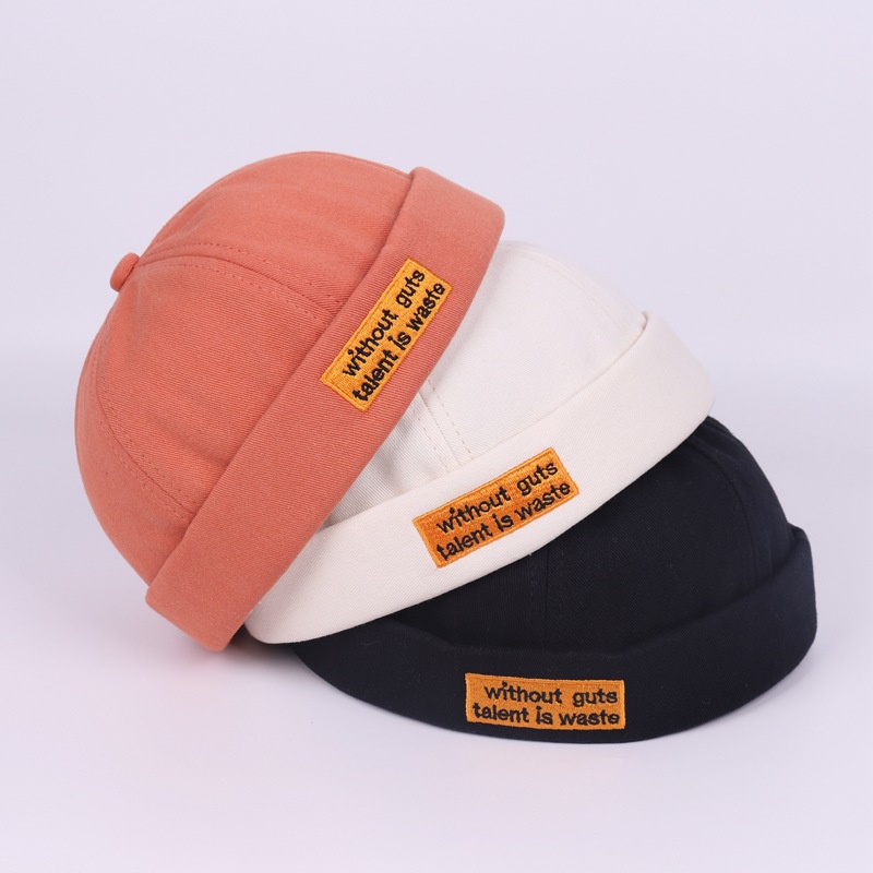 Mũ beanie LINJW vải cotton thời trang Hàn Quốc cá tính 2022