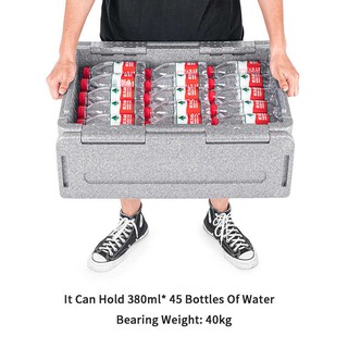 Thùng xốp  EPP gấp gọn 40L đựng đồ  NH