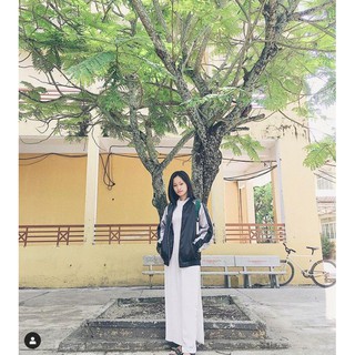 [Có sẵn] Áo Khoác Bomber Trơn Ulzzang