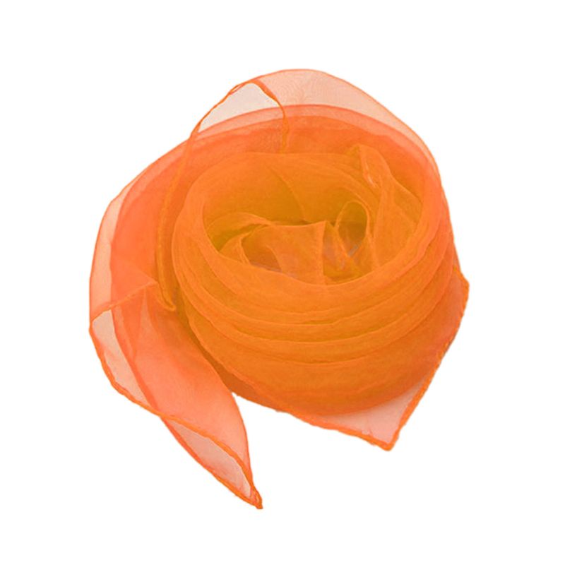 Khăn Choàng Cổ Chiffon Hình Vuông Màu Trơn Ngọt Ngào Kích Thước 70x70CM Thời Trang Cho Nữ