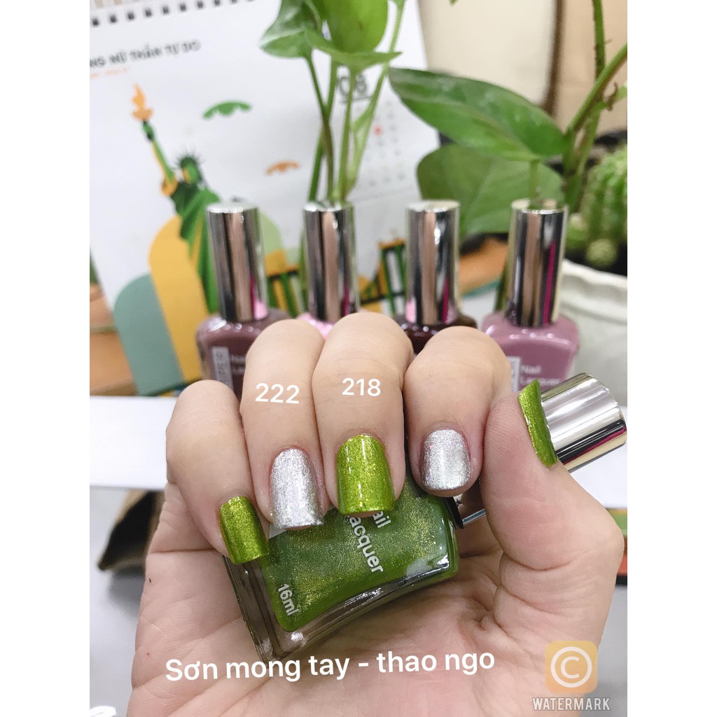 Sơn móng tay Prosper Silver 16ml (sơn thường)