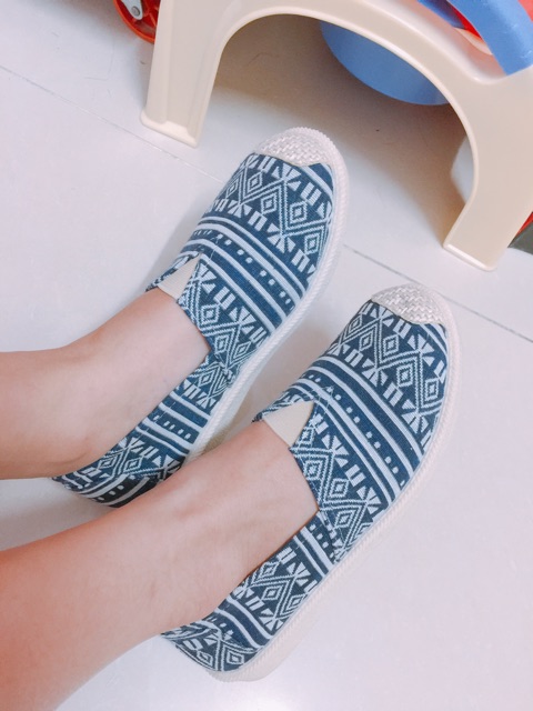 Giày lười thổ cẩm | BigBuy360 - bigbuy360.vn