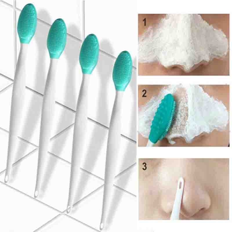 Cọ silicon tẩy tế bào chết cho mũi