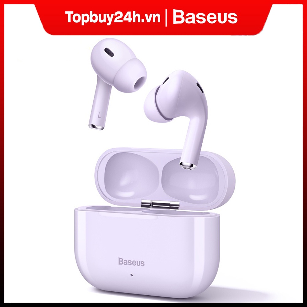 Tai Nghe Không Dây Baseus Encok W3 Tws Hifi Bluetooth 5.0 Nhét Tai Âm thanh nổi, Chống Thấm Nước
