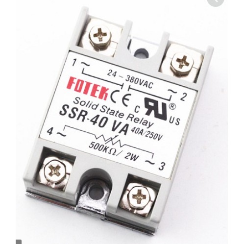 Relay bán dẫn / SSR Fotek 40DA / 40VA / 40AA / 40VA-H / 40AA-H