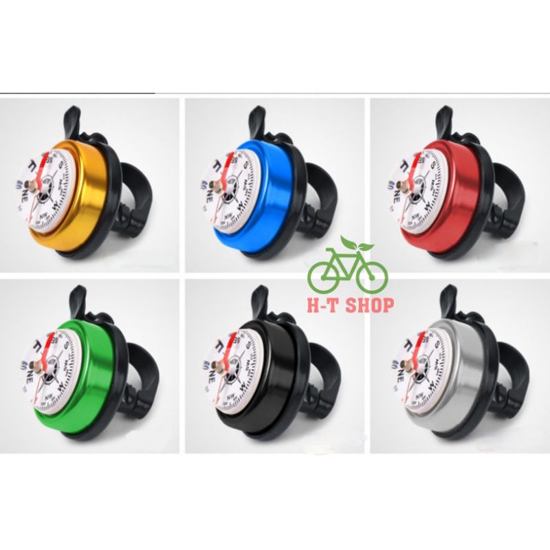 Chuông La Bàn Lớn Xe Đạp 2 in 1