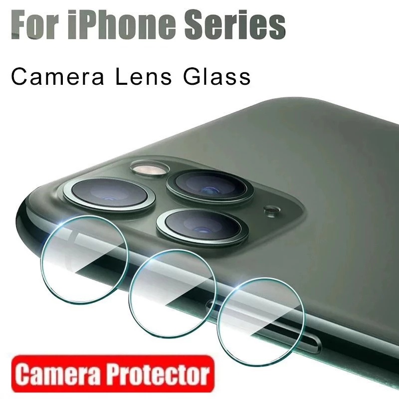 1 bộ kính cường lực bảo vệ camera sau cho iPhone 13 12 11 Series / iphone11 12 13 pro max