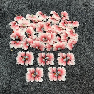 hoa bột ruby nhọn làm nails. hoa làm móng tay.phụ kiện nails