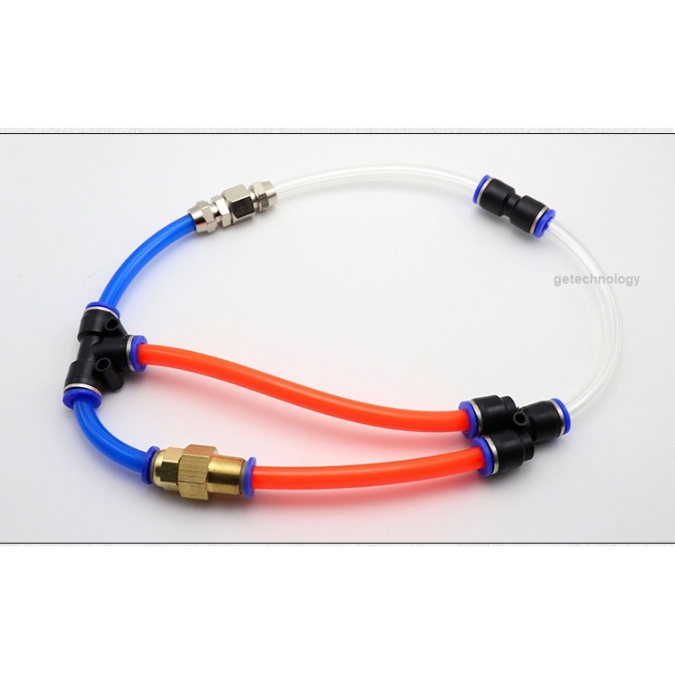 ĐẦU NỐI NHANH PY, ĐẦU NỐI KHÍ PY 3 ĐẦU ỐNG PY-04 PY-06 PY-08 PY-10 PY-12