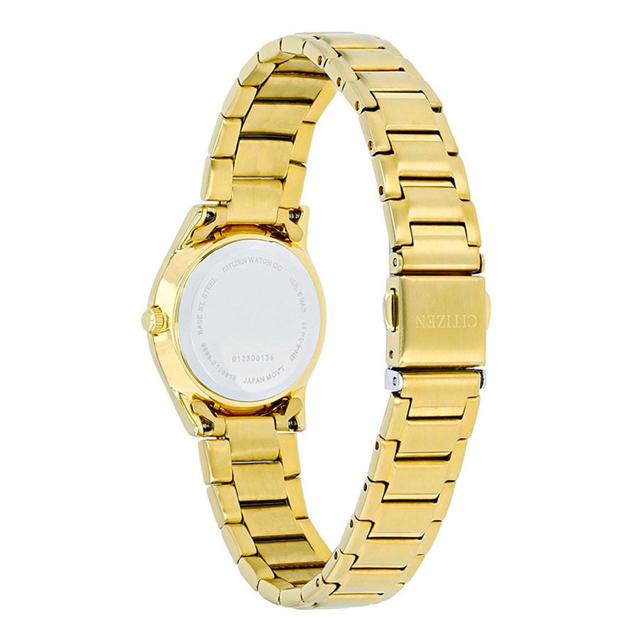 Đồng Hồ Nữ Citizen Dây Thép Không Gỉ ER0202-53E - Mặt Đen
