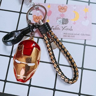 Móc khoá Marvel Avengers iron man đỏ
