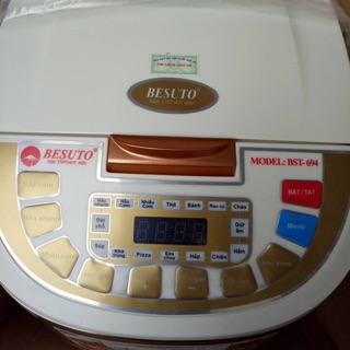 Pass nồi cơm BESUTO chính hãng mua mới 2600k pass nhanh 1000 vì được tặng k dùng đến