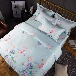 Bộ chăn gối Lụa Tencel 4 món sẵn hàng