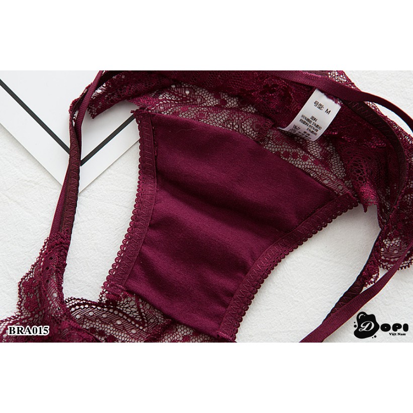 (BRA015) Quần lót nữ quần chíp nữ cạp dây gợi cảm sexy chất liệu ren cao cấp | BigBuy360 - bigbuy360.vn