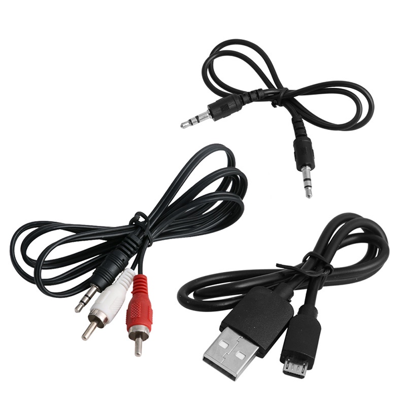 Thiết Bị Nhận Tín Hiệu Âm Thanh Bluetooth 3 5mm RCA AUX Cho Loa Xe Hơi / Máy Tính TV