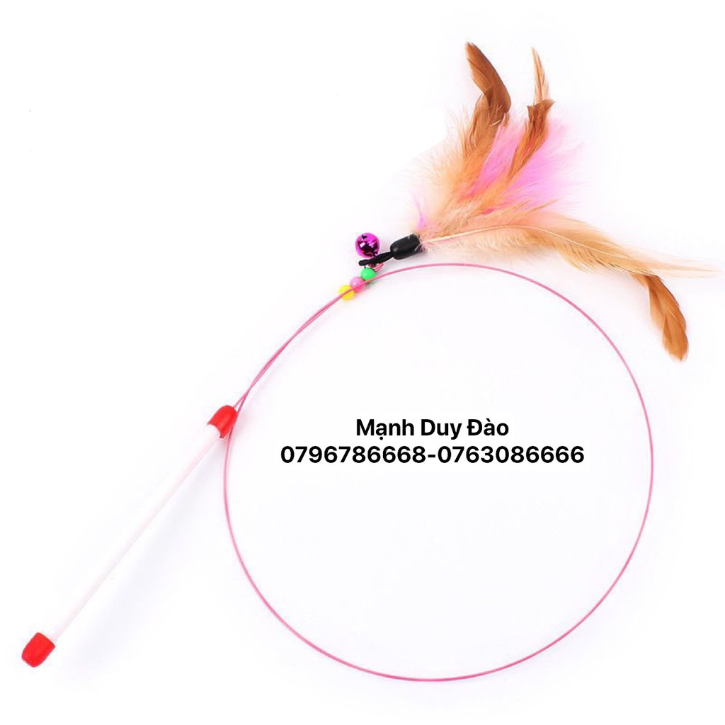 XẢ HÀNG SỐC - CẦN CÂU MÈO LOẠI ĐẸP - ĐỒ CHƠI CHO MÈO