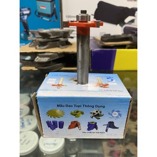 Mũi router cuốc gỗ 4 cánh 3ly - 15ly