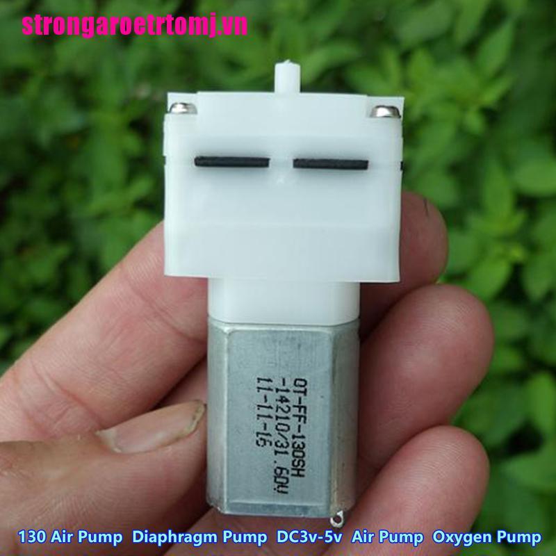 1 Máy Bơm Không Khí Dc 3-5v Dc Mini 130