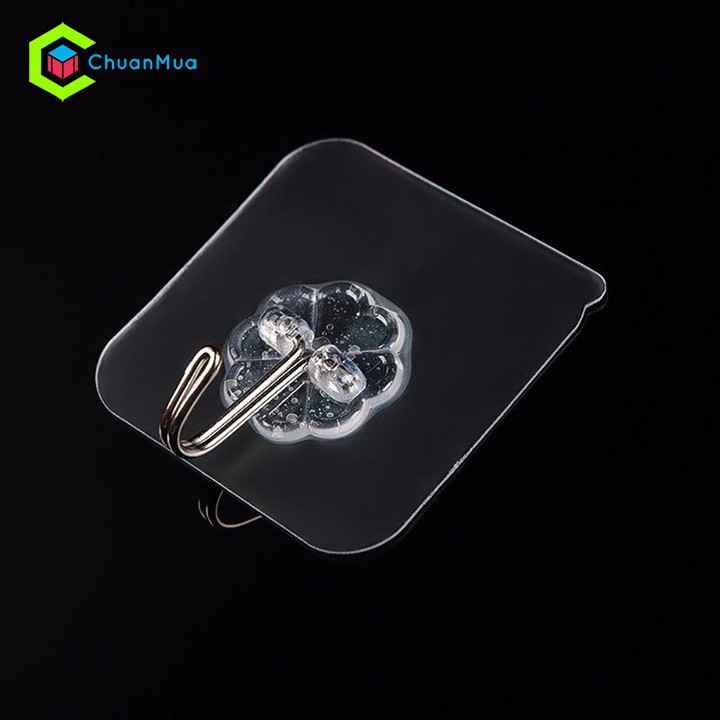 Móc Dán Tường Cường Lực Đa Năng Móc Treo Đồ Bếp Phòng Tắm ( Móc Treo Phích Điện Gọn Gàng Tiện Dụng )