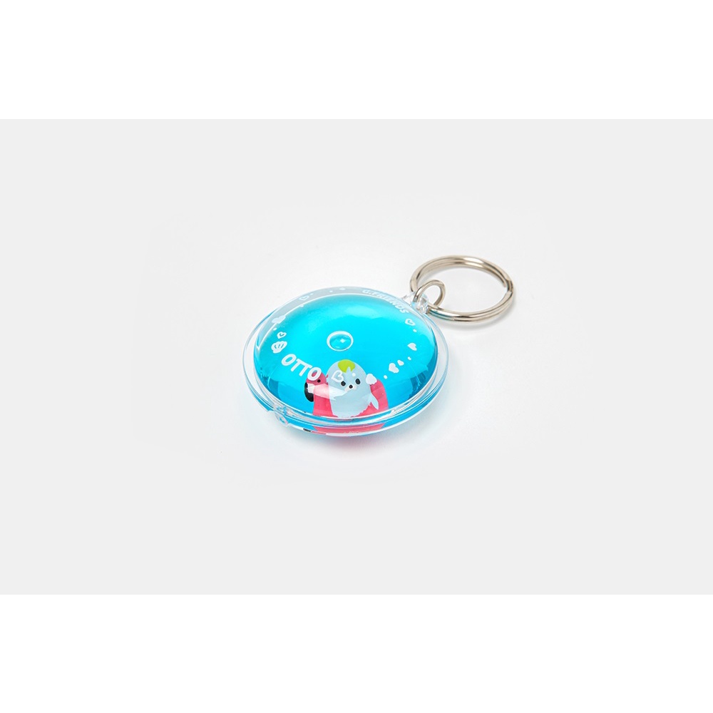 Móc Khóa Nước ARTBOX Hàn Quốc Hình Chú Hải Cẩu Otto Ngồi Trên Phao Hạc Dễ Thương