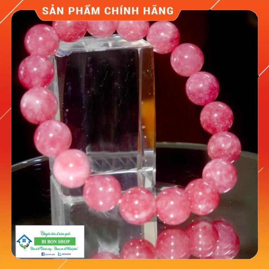 *HOT* Vòng tay chuỗi đá mã não hồng-Nhiều cỡ ly *SỈ*