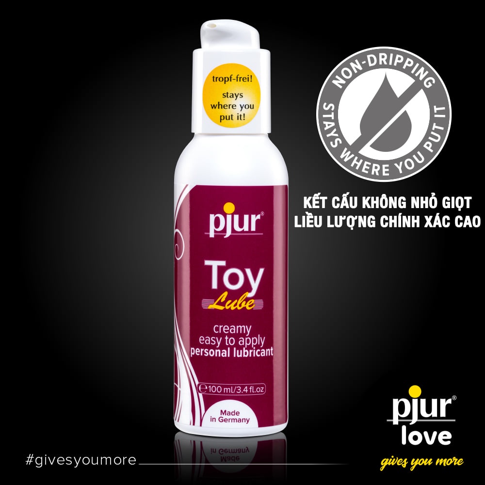 Gel Bôi Trơn Sử Dụng Cùng Đồ Chơi Pjur Toy Lube 100ml