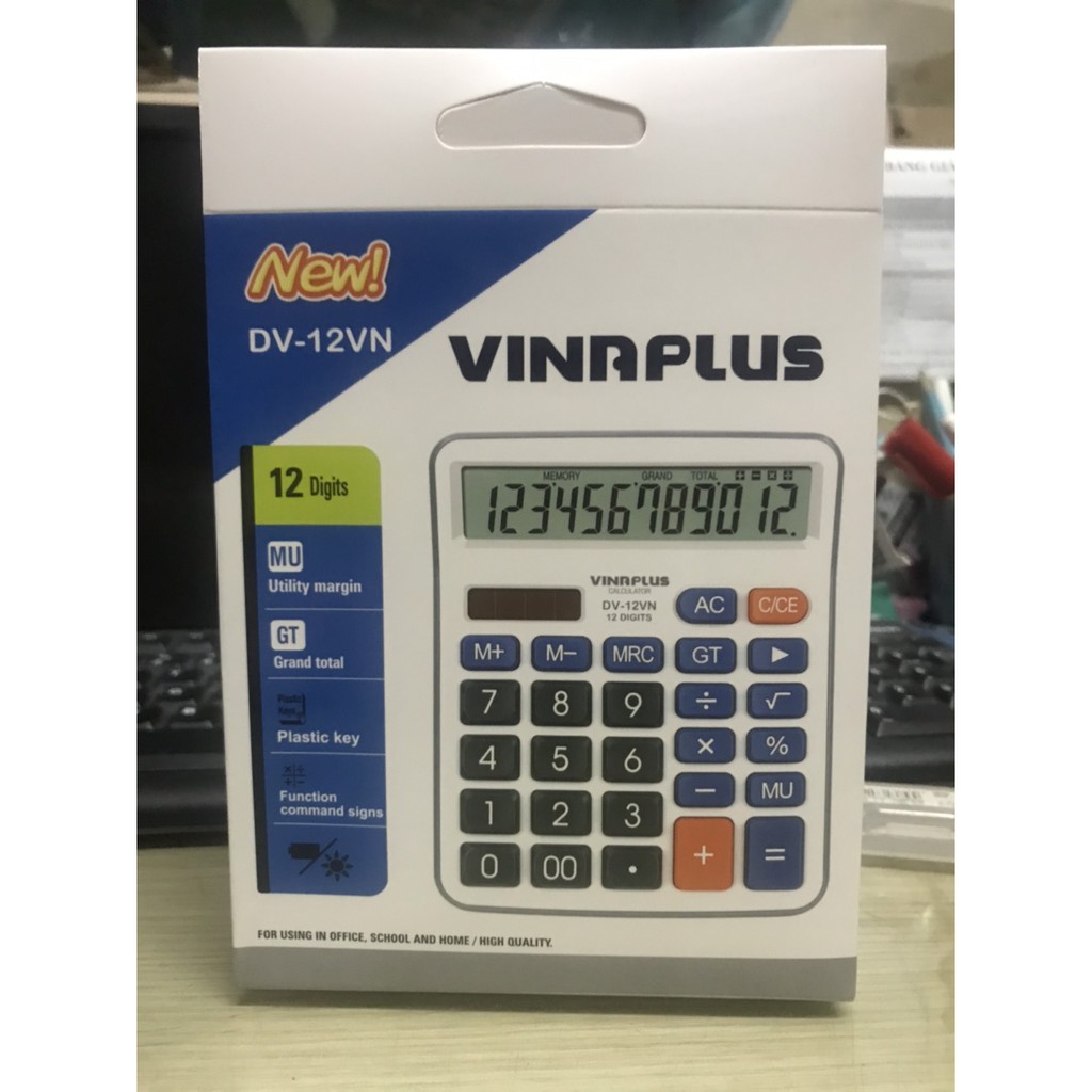 Máy tính tiền bảo hành 2 năm DV-12VN