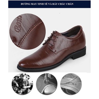 GIÀY TĂNG CHIỀU CAO 7CM DA BÒ