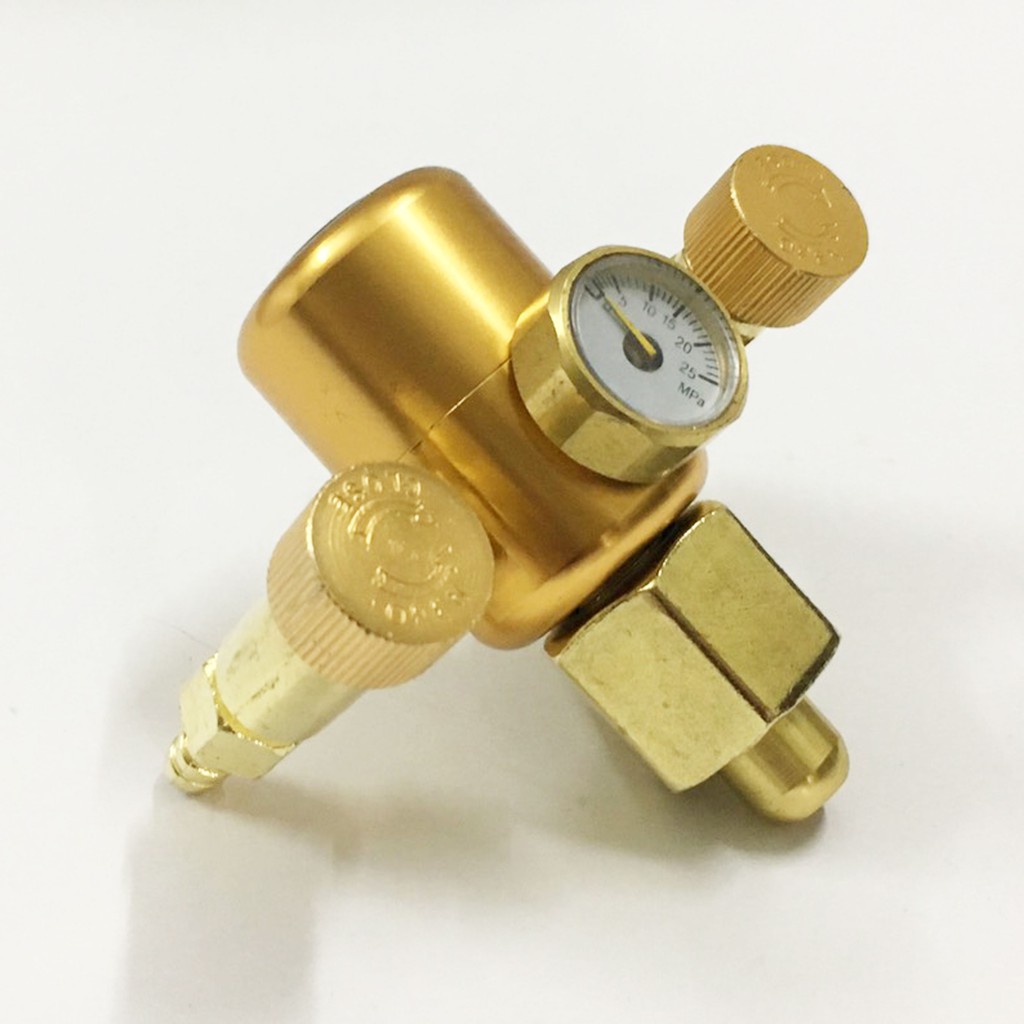 Đồng Hồ Argon Tiết Kiệm Khí 2 Vòi Ra.