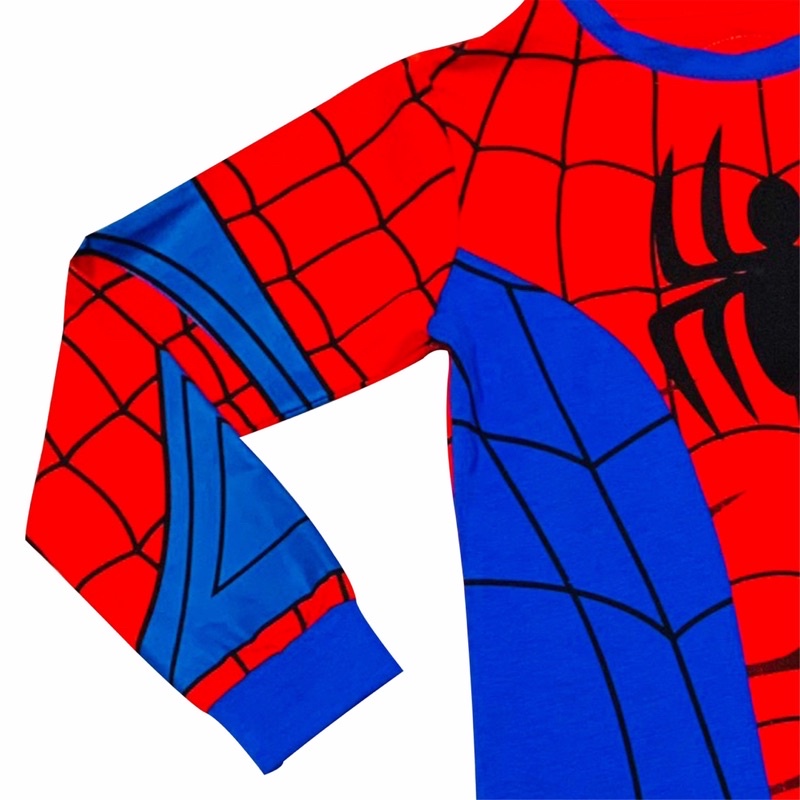 QUẦN ÁO NGƯỜI NHỆN TAY DÀI TẶNG KÈM CHOÀNG BAO TAY VÀ VỚ NHỆN