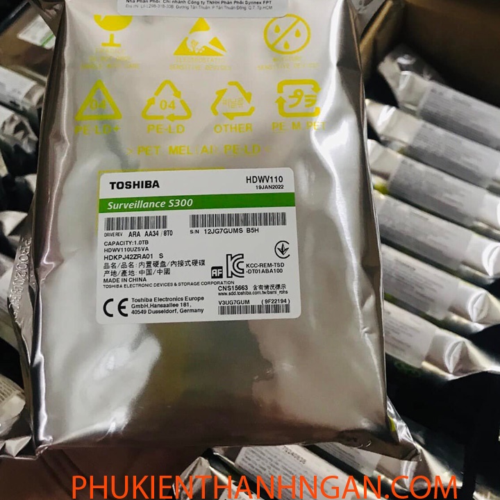 Ổ Cứng  1 TB TOSHIBA